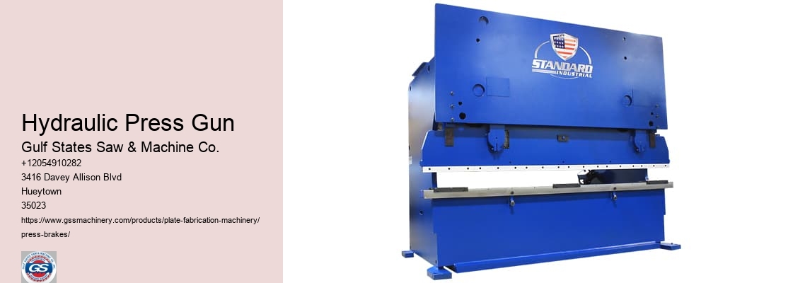 Hydraulic Press Brake Machine Hsn Code